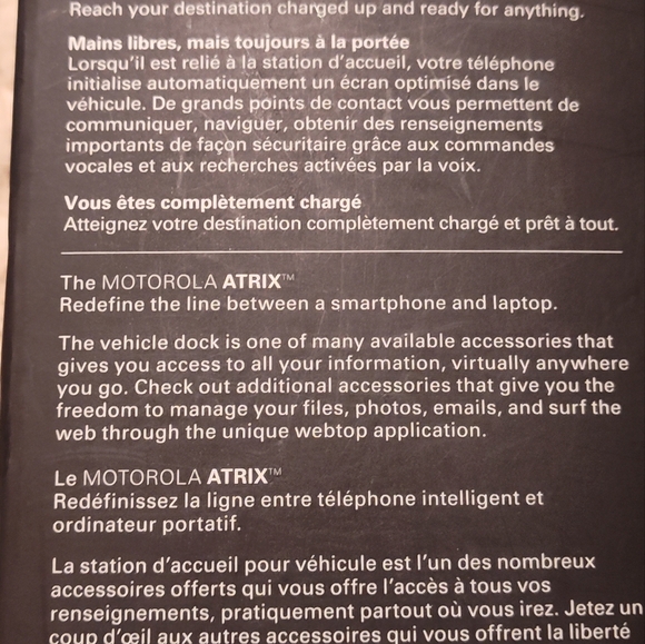 NWT! Motorola Vehicle Dock Station - Picture 6 of 9